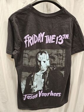 Friday the 13th Jason Voorhees Graphic Tee - Black
